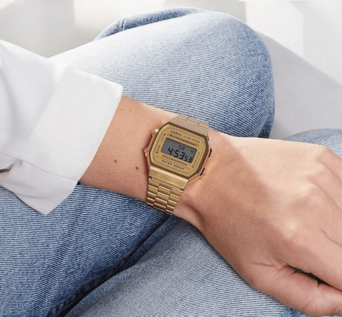 Casio Vintage Digital Gold Unisex Watch