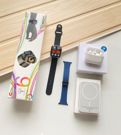 Apple Watch Series 9 And Airpods Pro 2 and Megasafe Powerbank Combo - Youth Upgrade Shop