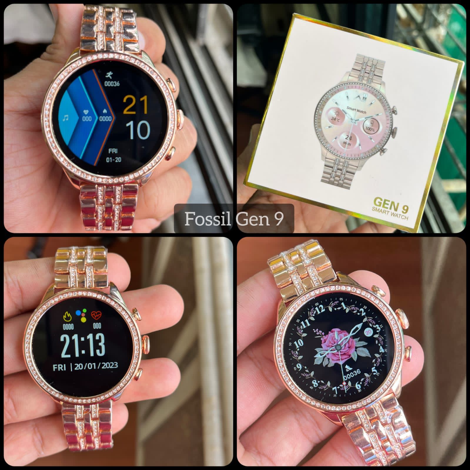 Luxury Fossil Gen 9 Smarywatch for Women